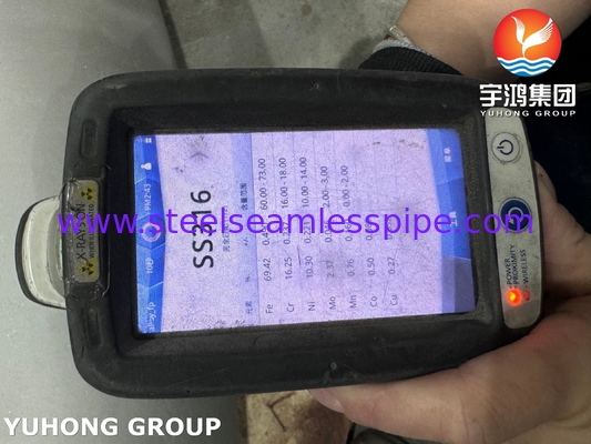 ASTM A403 / ASME SA403 WP316 / WP316L فولاد ضد زنگ بدون درز بلت ولد شده مناسب 90 درجه آرنج B16.9