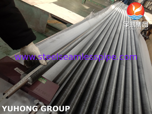 ASME SB163 N04400 لوله بالدار جاسازی شده با بالدار آلومینیومی برای خنک کننده هوا و رِبوئلر گاز