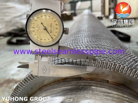 ASME SA312 TP347 لوله HFW از فولاد ضد زنگ با نوار فلک ضد زنگ برای اقتصاد