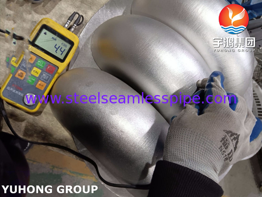 ASTM A403 WP321-S180 درجه آرنج برای کاهش افت فشار سیستم