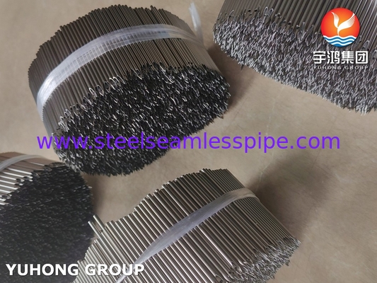 2.2MM SUS304 لوله سوزن فولاد ضد زنگ برای بروکاری و دوخت نوک پیچ با سوراخ جانبی
