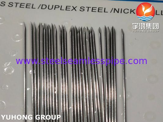 21G لانسنت سوزن تزریق نقطه ای ، لوله سوزن فولاد ضد زنگ پزشکی ISO7864 SUS304