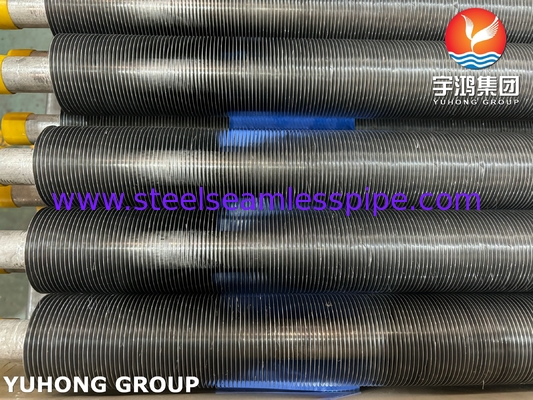 لوله فلز کربن ASME SA179 با نوار فلز آلومینیوم 1060 عملکرد حرارتی بالا برای کولر هوا