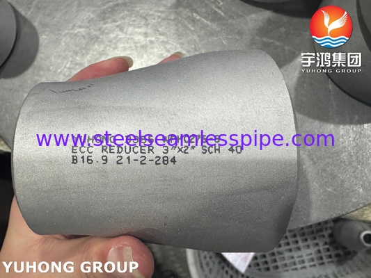 ASTM B366 N10276 ECC Reducer لوله های تحویل متوسط با خلوص بالا