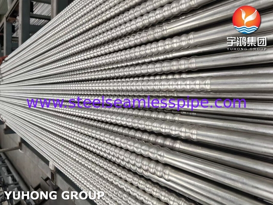 ASME SA312 / ASTM A312 TP310S لوله بالدار لوله ای برای مبادله گرما