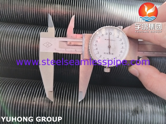 ASTM A213 T5 لوله بدون درز آلیاژ فولاد با Al1060 Fin Strip Fin Tube برای خنک کننده هوا