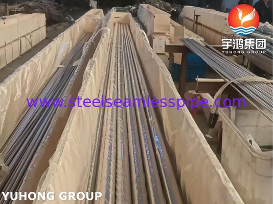 لوله بدون درز از فولاد ضد زنگ روشن ASTM A312 A269 TP310S BA 1.4842