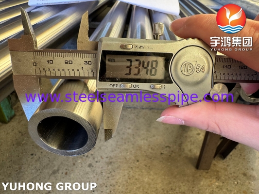 لوله بدون درز از فولاد ضد زنگ روشن ASTM A312 A269 TP310S BA 1.4842