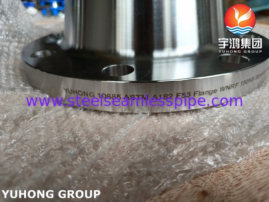 فرش دوگانه فوق العاده 2507 ASTM A182 F53 UNS S32750 فرش گردن جوش دوگانه فوق العاده