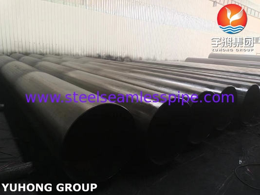 ASTM A53 / ASME SA53 درجه B LSAW لوله های جوشیده شده فولاد کربن NACE برای لوله های صنعتی