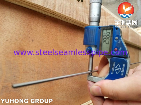 11G 3MM فولاد ضد زنگ پزشکی 304 لوله موی برای تولید لوله سوزن ، ISO9626