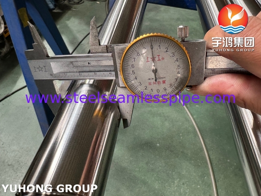 ASTM A270 TP304 لوله بدون درز از فولاد ضد زنگ بهداشتی برای داروهای غذایی