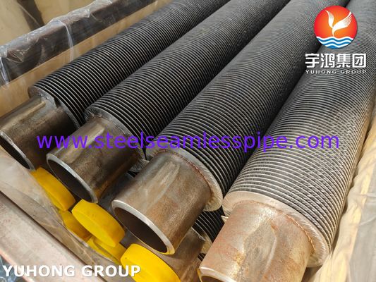 لوله پره دار نوع G تعبیه شده آلومینیوم 1060 SA210 GR A1 برای نیروگاه ها