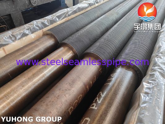 لوله پره دار نوع G تعبیه شده آلومینیوم 1060 SA210 GR A1 برای نیروگاه ها