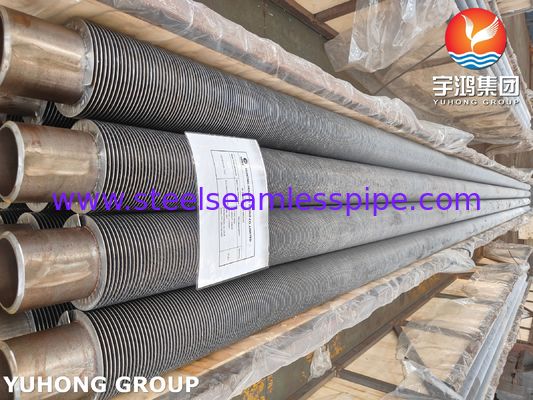 لوله پره دار نوع G تعبیه شده آلومینیوم 1060 SA210 GR A1 برای نیروگاه ها