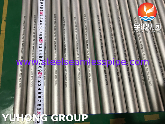 لوله بدون درز آلی از نیکل ASTM B622 Hastelloy C22 UNS N06022 برای ظروف راکتور