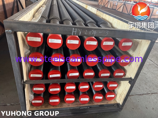 ASTM A335 P5 P9 P11 P22 جوش فرنچای بالا لوله بالدار سیری جامد