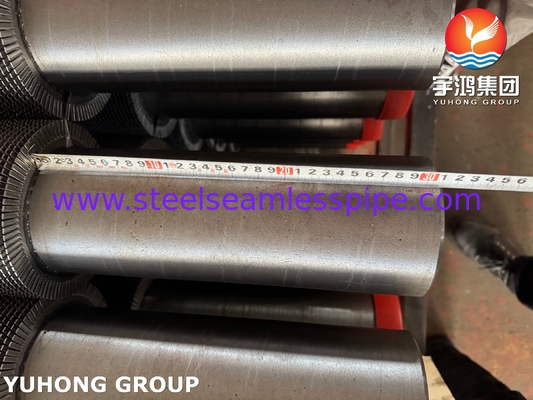 ASTM A335 P5 P9 P11 P22 جوش فرنچای بالا لوله بالدار سیری جامد