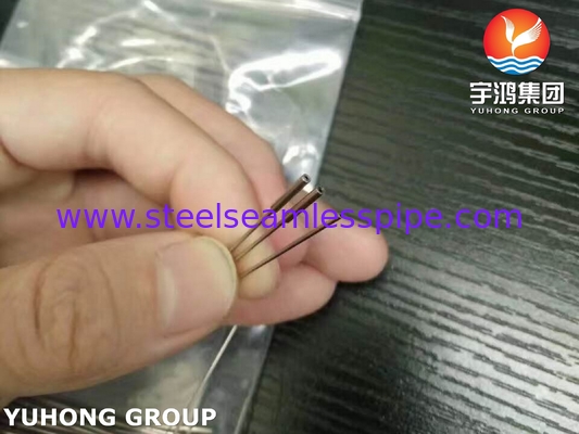 لوله الکترود مویینه سفارشی استیل ضد زنگ 304 برای باتری لیتیومی