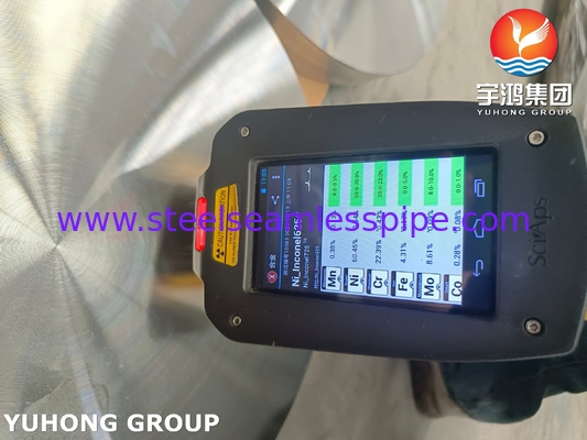 فلنج آهنگری شده فولادی آلیاژی نیکل اینکونل 625 N06625 ASTM B564 B16.5