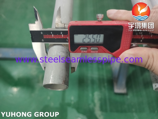 ASTM A249 TP316Ti لوله های جوشیده از فولاد ضد زنگ، پتروشیمی، مبادلات گرما نفت و گاز