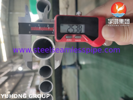 ASTM A249 TP316Ti لوله های جوشیده از فولاد ضد زنگ، پتروشیمی، مبادلات گرما نفت و گاز