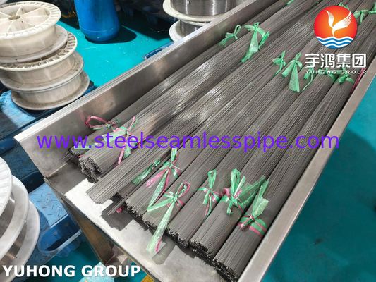 لوله مویینه با دقت بالا از جنس استیل ضد زنگ SUS304 برای ابزارهای آندوسکوپی پزشکی