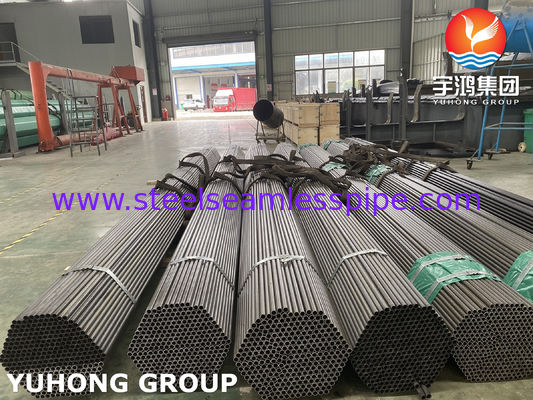 لوله بدون درز فولادی کربنی EN10216-2 P235GH برای مبدل حرارتی
