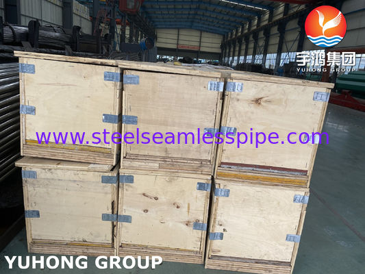 لوله بدون درز فولادی کربنی EN10216-2 P235GH برای مبدل حرارتی