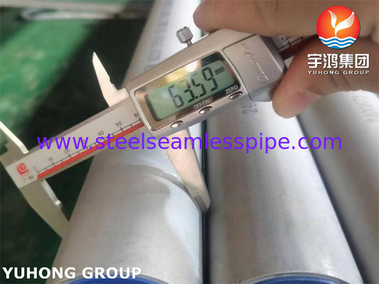 ASME SA213 TP347 S34700 لوله بدون درز از فولاد ضد زنگ برای تهویه کننده