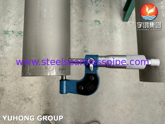 ASTM A312 TP316L لوله بدون درز از فولاد ضد زنگ برای صنعت گاز