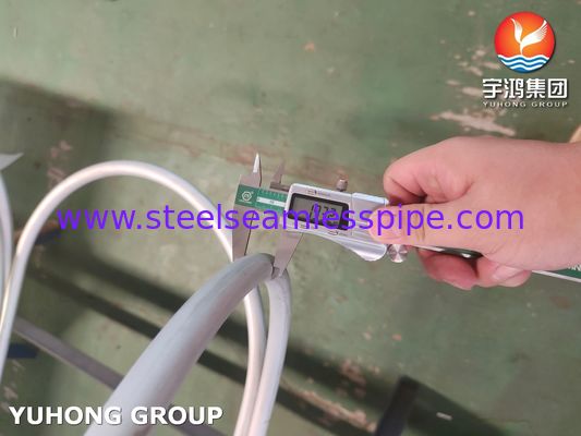 لوله های بدون درز U شکل ASTM A213 TP304 برای بویلر، سوپرهیتر و مبدل حرارتی