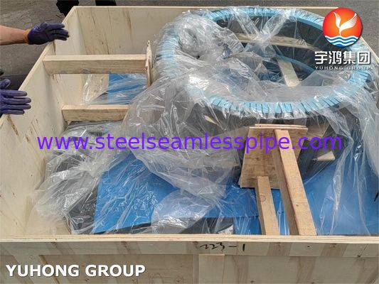 ASTM A105 فلنج گلوله ای فولادی کربن - B16.47 سری B، کلاس 300/600، اتصال لوله