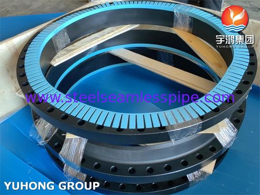 ASTM A105 فلنج گلوله ای فولادی کربن - B16.47 سری B، کلاس 300/600، اتصال لوله