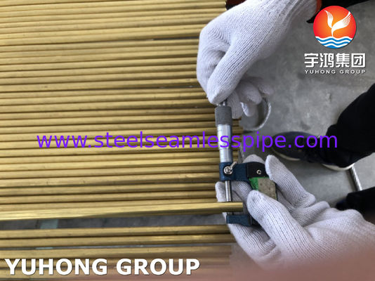 DIN 17660 CuZn20Al2 F39 لوله آلیاژ مس بی سیم برای مبادله گرما