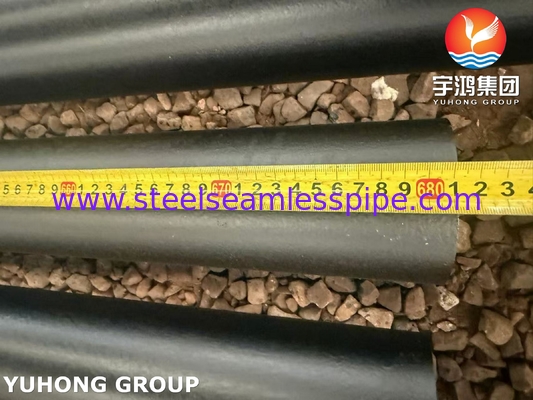 ASTM A335 / ASME SA335 P9 آلیاژ فولاد لوله بدون درز رنگ سیاه