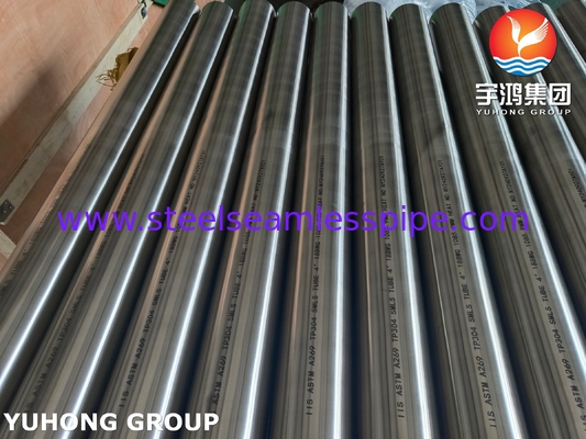 ASTM A269 TP304L لوله بدون درز از فولاد ضد زنگ لوله مبادله گرما روشن روشن