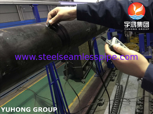 پوشش API 5L X65 لوله بدون درز فولاد کربن پوشانده با Inconel 625