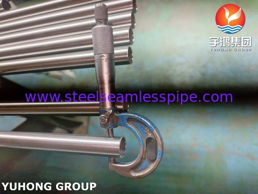 ASTM A268 TP410 لوله بدون درز از فولاد ضد زنگ لوله مبادله گرما روشن