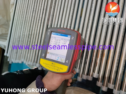 ASTM A268 TP410 لوله بدون درز از فولاد ضد زنگ لوله مبادله گرما روشن