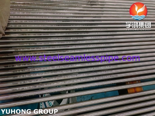 ASTM A268 TP410 لوله بدون درز از فولاد ضد زنگ لوله مبادله گرما روشن