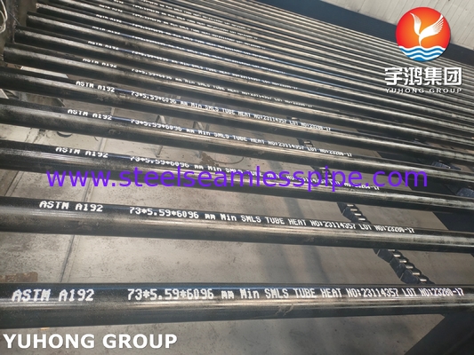 لوله بدون درز فولادی کربنی ASTM A192 برای اکونومایزرها و کوره‌ها