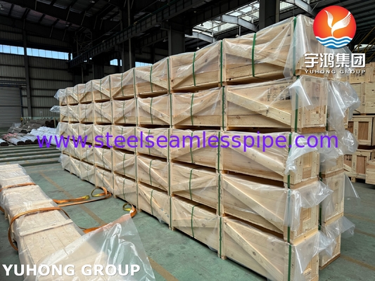 ASME SB111 UNS C71500 لوله نکل مس CuNi 70/30 لوله تهویه بدون درز