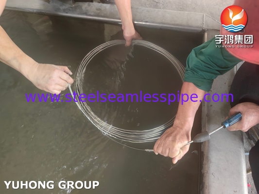 ASTM A269 TP316L لوله های کویل فولاد ضد زنگ استنتیک برای خدمات عمومی
