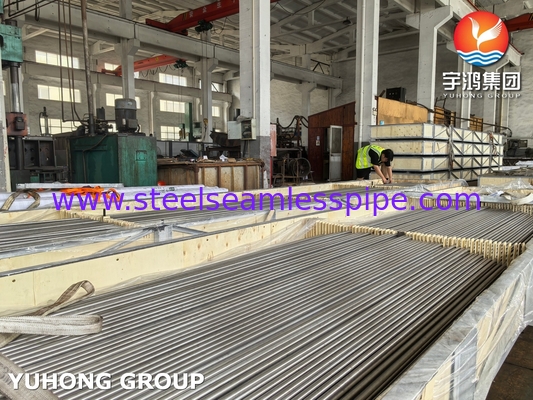 لوله خم U استیل ضد زنگ ASTM A213 TP304L برای مبدل حرارتی