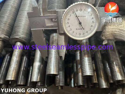 لوله پره دار نوع L پیچیده شده ASME SA179 با پره AL1060 برای مبدل های حرارتی خنک شونده با هوا