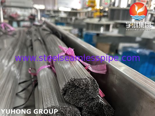 لوله های زیر پوست از فولاد ضد زنگ با دقت بالا برای تزریقات پزشکی ISO9626 SUS304