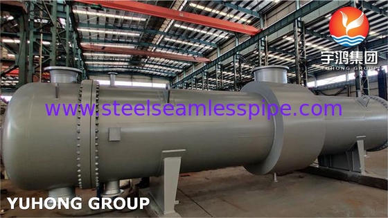 API 660 شیل و لوله مبادله گرما TEMA استاندارد ASME U Stamp ASME VIII