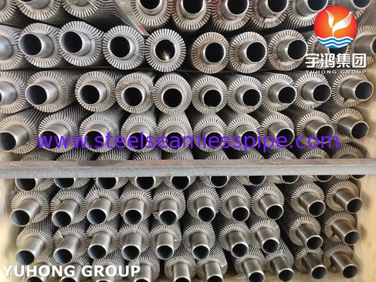 ASME SA192 لوله بالدار میله دار برای سیستم خنک کننده گاز برای بازیافت گرما