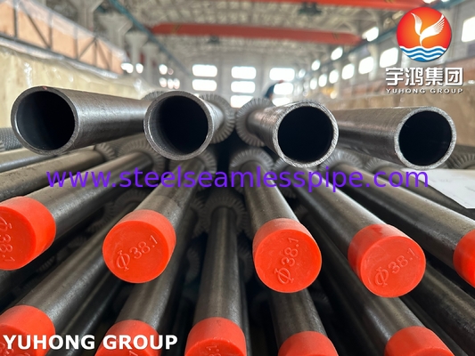 ASTM A213/ ASME SA213 T22 لوله پره دار HFW دندانه دار دو پورت می تواند برای ژنراتور بخار بازیابی حرارت U خم شود